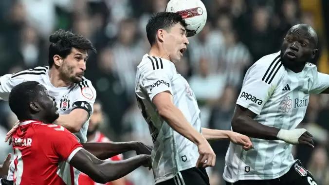 (ÖZET) Beşiktaş – Samsunspor Maç Sonucu: 1-1