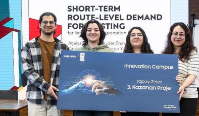 Samsung’un UNDP Türkiye iş birliğiyle hayata geçirdiği Innovation Campus programının mezunları projelerini sundu