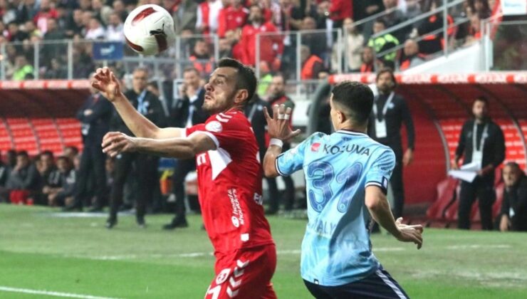 Samsunspor ile Adana Demirspor puanları paylaştı