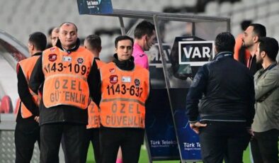 Süper Lig’de 32. haftanın VAR kayıtları açıklandı