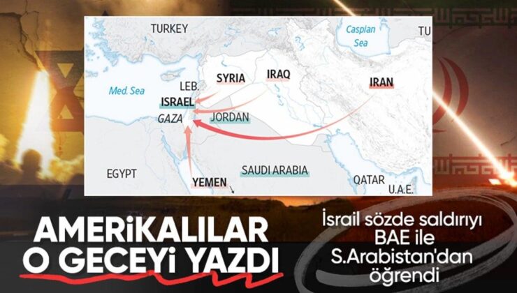 WSJ: İsrail, İran saldırısını ABD’li ve Arap ortaklarının yardımıyla püskürttü