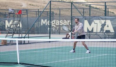 2024 Avrupa spor şehri Kayseri’nin zirvesinde uluslararası tenis turnuvası