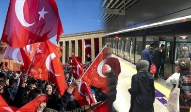 29 Ekim toplu taşımalar ücretsiz mi? Cumhuriyet Bayramı metro, metrobüs, Marmaray bedava mı?