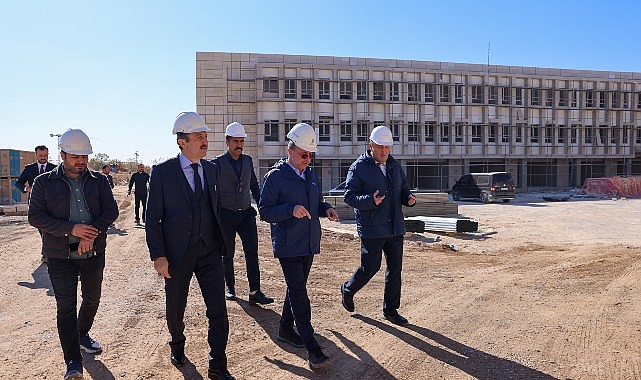 Başkan Pekyatırmacı: ” Güzel Sanatlar Lisemiz tüm donanımıyla Türkiye’ye örnek teşkil edecek”