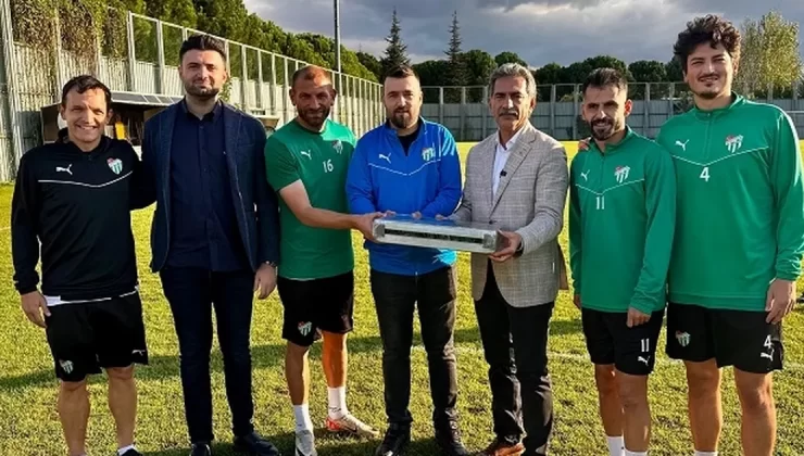 Bursa Gemlik’ten Bursaspor’a destek ziyareti