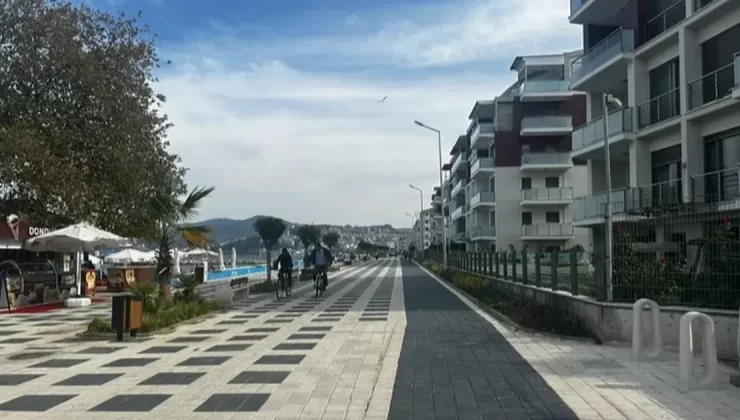 Bursa Güzelyalı Sahili sil baştan yenilendi, Güzelyalı esnafı memnun