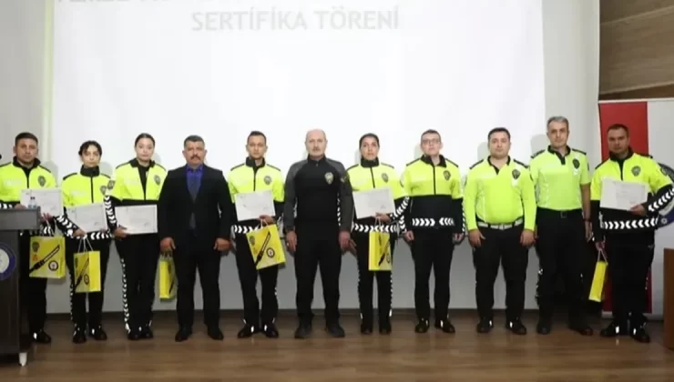 Bursa’da trafik polislerine trafik ve kaza inceleme eğitimi