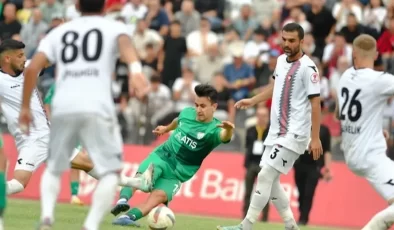 Bursaspor, Uşakspor’u tek golle geçti