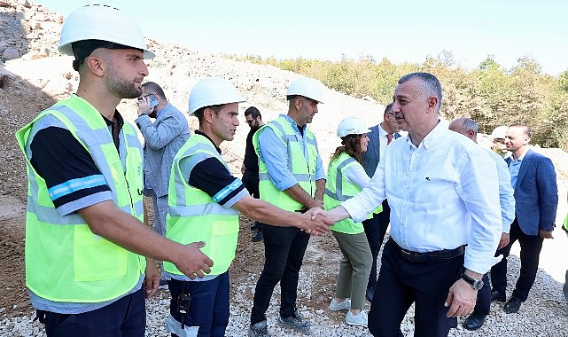 Büyükşehir bunu da yaptı: Avrupa standardında mıcır fabrikası