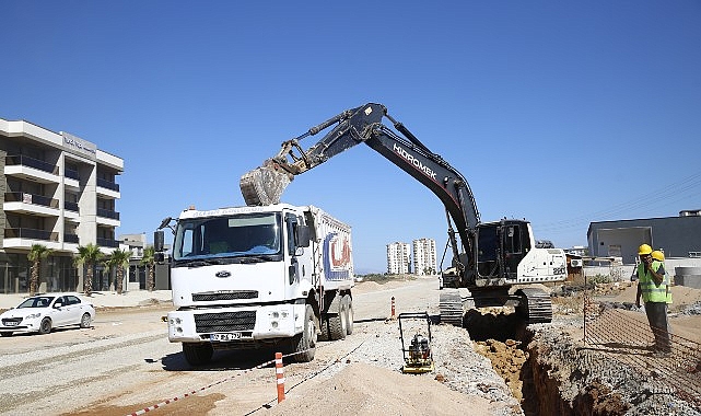 Büyükşehir’den Aksu’da 185 milyonluk altyapı çalışması