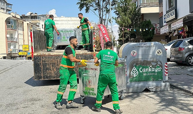 Çankaya Belediyesi “Tertemiz Çankaya” için çalışıyor.