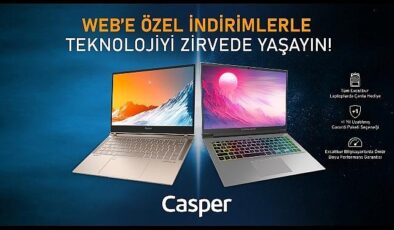 Casper’dan Oyun Tutkunları ve Profesyoneller İçin Web’e Özel Ayrıcalıklı Avantajlar!