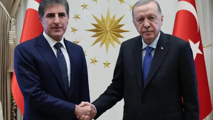 Cumhurbaşkanı Erdoğan Barzani ile görüştü