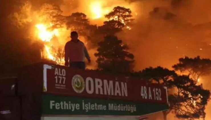 Dalaman’da orman yangını kontrol altına alınmaya çalışılıyor: 11 vatandaş tahliye edildi!