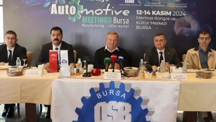 Dünya otomotiv devleri Bursa’da buluşuyor! 40 ülkeden 300 firma…