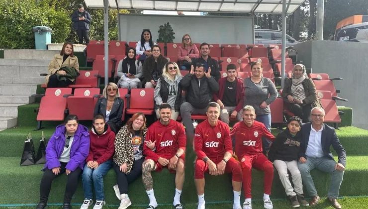 Edirneli özel gereksinimli sporcular Edirne ASKF ile Galatasaray Spor Kulübü’nü ziyaret etti