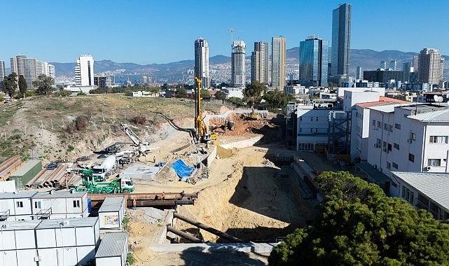 Eşrefpaşa Hastanesi ek bina inşaatında yoğun tempo