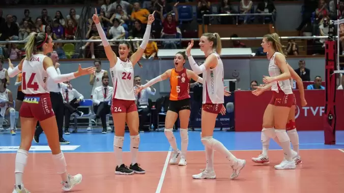 Galatasaray Daikin, Aras Kargo’yı 3-0’la geçti