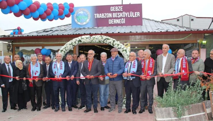 Gebze Beşköylüler Derneği yeni yerinde hizmete açıldı