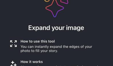 Instagram, yüklenen fotoğrafları yapay zeka ile “genişletecek”