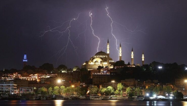 İstanbul’da gök gürültülü sağanak yağış uyarısı: Vatandaşlar tedbirli olsun!