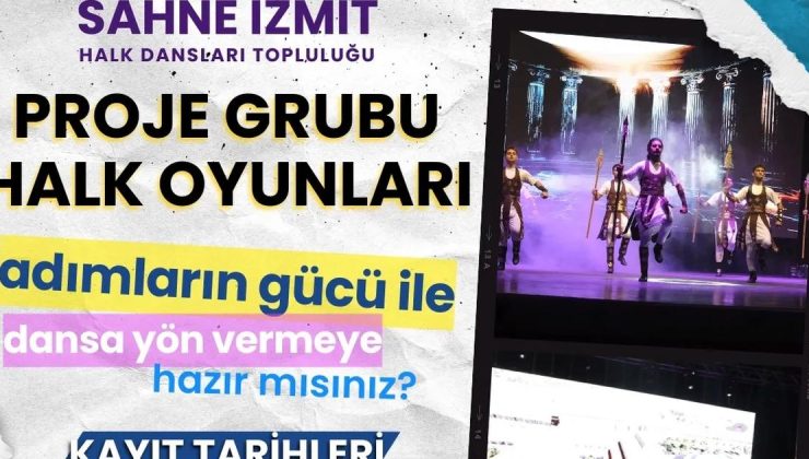 İzmit dans ediyor, sahne İzmit yeni dansçılarını bekliyor