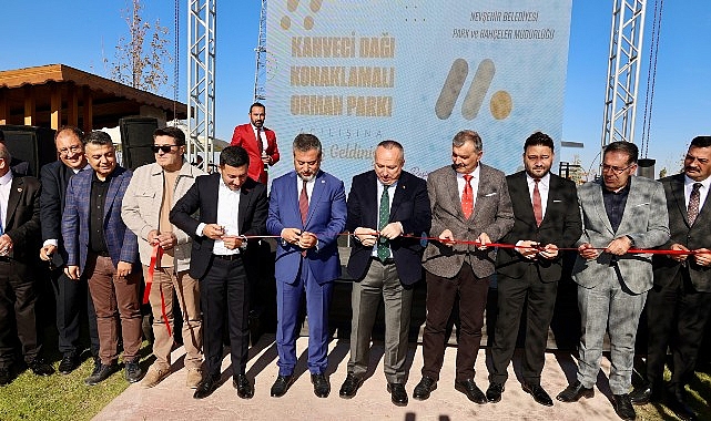 Kahveci Dağı Konaklamalı Orman Parkı Muhteşem Bir Törenle Açıldı