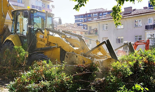 Keçiören’de mıntıka temizliği.