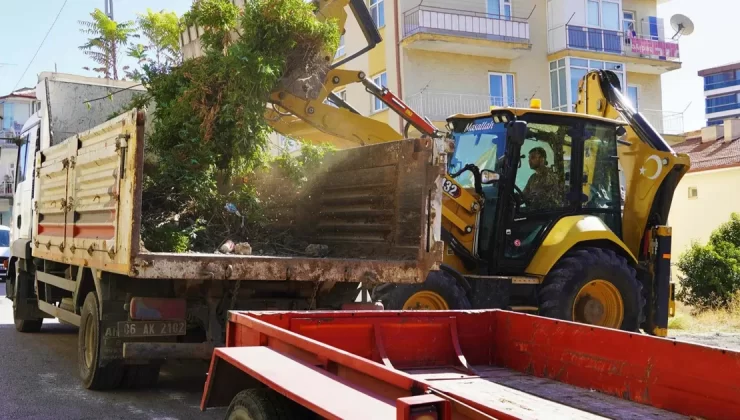 Keçiören’de mıntıka temizliği