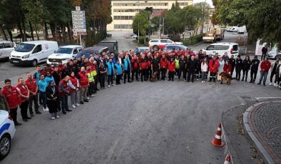 Kocaeli’den Söğüt’e afet tatbikatı konvoyu