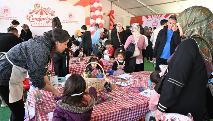 Malatya’da Cumhuriyet Panayırı neşeye ortak oldu