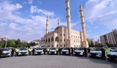 Mardin’de Emniyet ve Jandarma Teşkilatlarına 103 araç teslim edildi