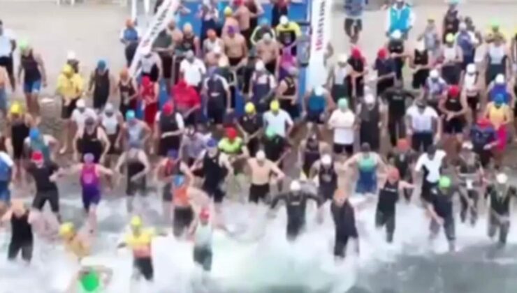 Mudanya’da triatlon coşkusu