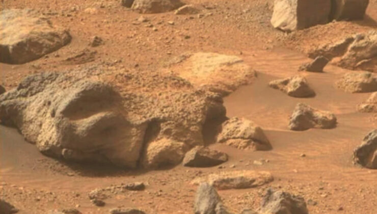 NASA, Mars’ta yeni bir “yüz” daha buldu