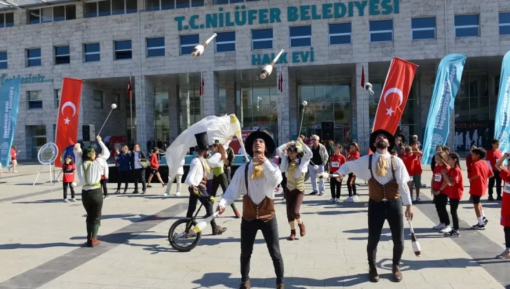 Nilüfer’de “Cumhuriyet Koşusu” coşkusu