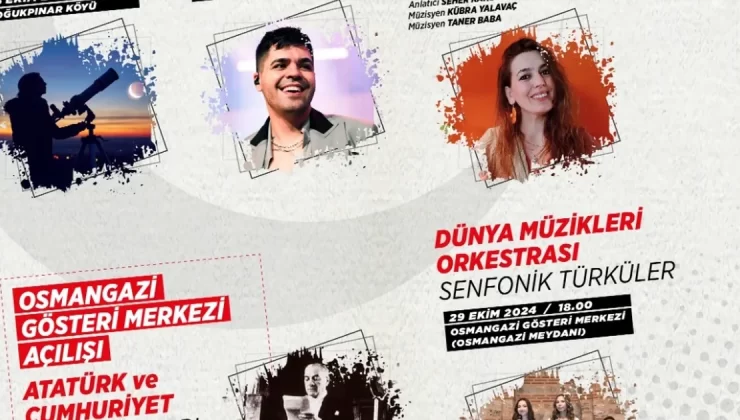 Osmangazi’de Cumhuriyet Bayramı coşku dolu kutlanacak