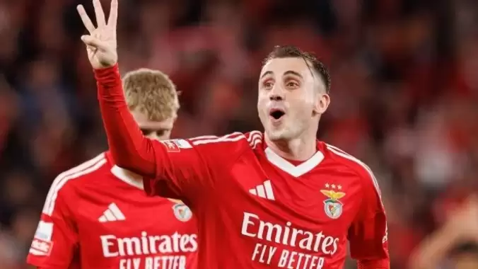 (ÖZET) Portekiz’de Kerem Aktürkoğlu şov! Benfica-Rio Ave Maç Sonucu: 5-0