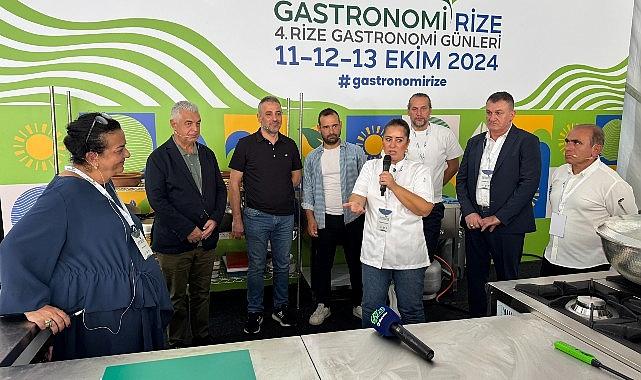 Rize’nin Kadim Mutfak Kültürü Dünya Gastronomi Sahnesine Çıktı: 4. Rize Gastronomi Günleri Yapıldı