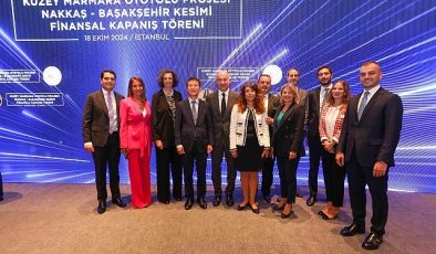 Rönesans Holding, Kuzey Marmara Otoyolu Projesi Nakkaş – Başakşehir Kesimi için finansal kapanışı gerçekleştirdi