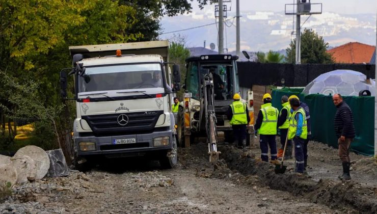 Sakarya’da Hacımercan ve Uzunkum’a bin 200 metrelik yeni atıksu hattı