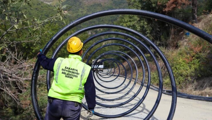 Sakarya’da Kazımiye Mahallesine 2 bin 700 metrelik yeni hat