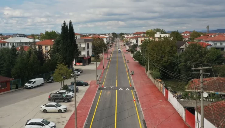 Sakarya’da Küpçüler Caddesi’ne renk katan dokunuş