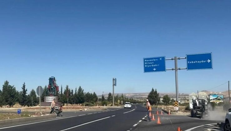 Şanlıurfa-Diyarbakır Yolu Kabahaydar Kavşağına sinyalizasyon sistemi kuruldu