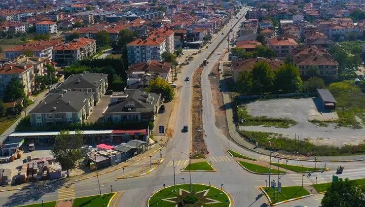 Şeker girişinde dönüşüm başladı: Ahmet Yesevi Caddesi yenileniyor