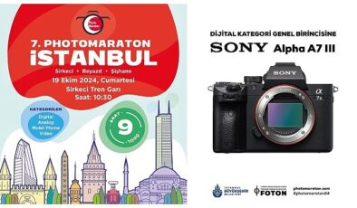 Sony Türkiye sponsorluğundaki 7. Photomaraton, 19 Ekim’de Sirkeci’de düzenlenecek!