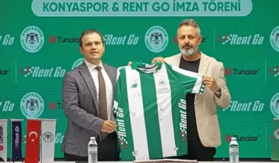 Yeni Sezonda Konyaspor Formalarında Rent Go Logosu Yer Alacak