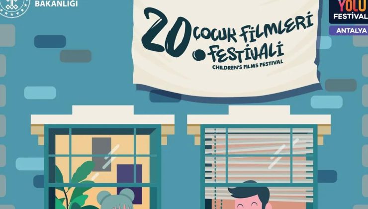 Antalyalı çocukların festival keyfi sürüyor