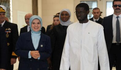 Bakan Mahinur Özdemir Göktaş Senegal Cumhurbaşkanı Faye’yi karşıladı!