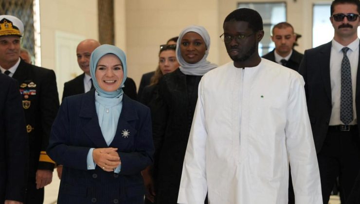 Bakan Mahinur Özdemir Göktaş Senegal Cumhurbaşkanı Faye’yi karşıladı!