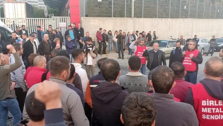 Birleşik Metal’den Balıkesir’de sendika düşmanlığına karşı eylem